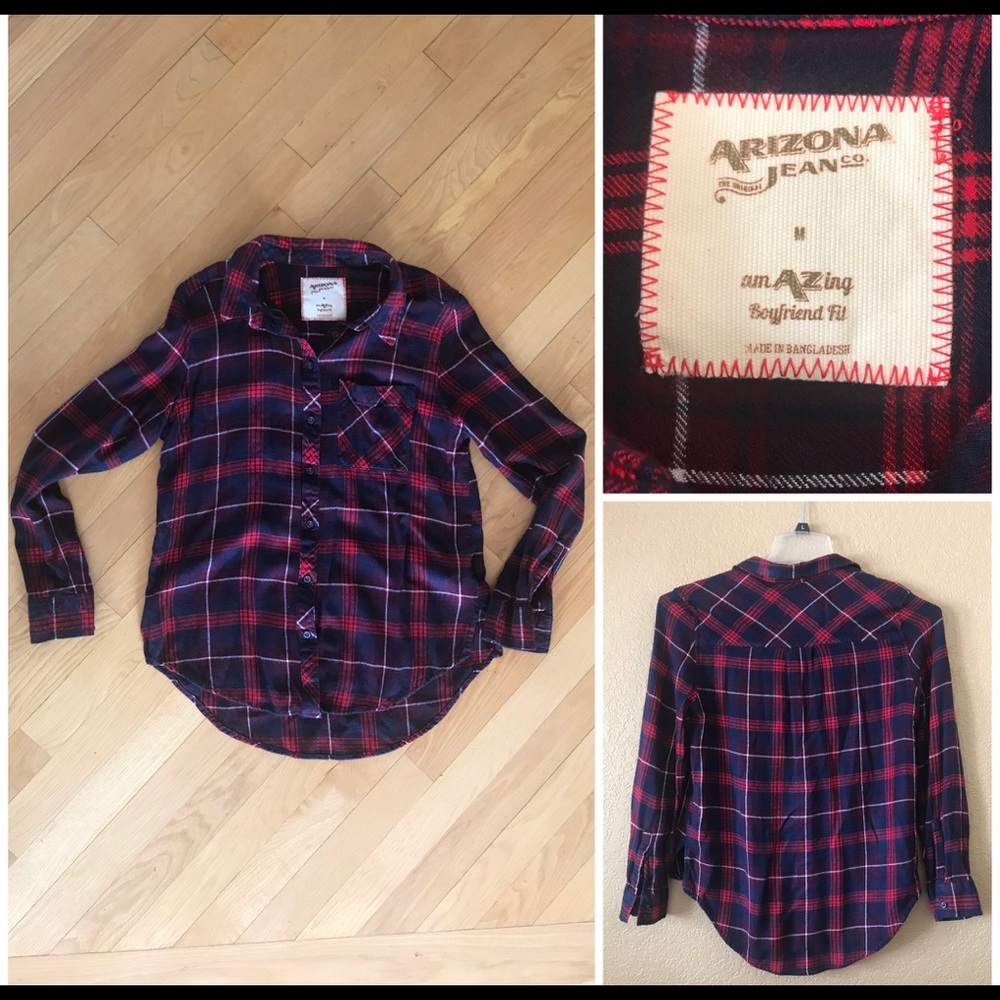 Fall style Arizona Boyfriend Flannel